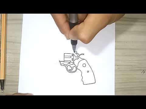 COMO DESENHAR UMA ARMA