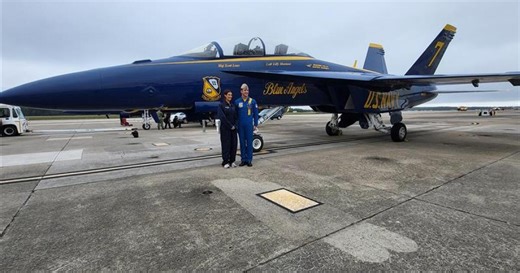 Miss Virginia gets high-flying preview of 2025 air show at Naval Air Station Oceana