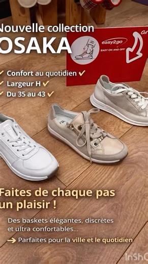 ChaussuresJoannes-Parentis | ✨ Nouvelle collection ARA – Modèle OSAKA ✨ Le confort au quotidien a enfin trouvé chaussure à votre pied 💛 Découvrez les 3 nouveaux... | Instagram