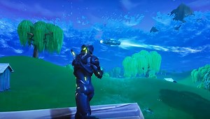 Fortnite's rocket launched, and it cracked space-time