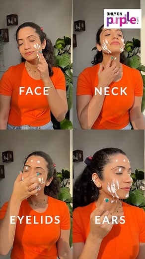 8.5K views · 24 reactions | This is the RIGHT WAY to apply sunscreen! | Purplle.com | Facebook