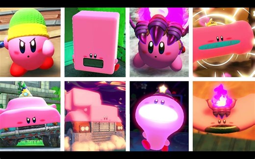 《星之卡比 探索发现》全部变身形态合集 | Jaba Play