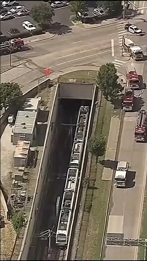 DART fire in Dallas that injured 11 was caused by detached electrical lines