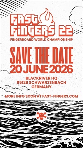 Blackriver Pro Fingerboarding on Instagram: "See you there!⁠ ⁠ #fastfingers22 #fingerboarding #worldchampionship"