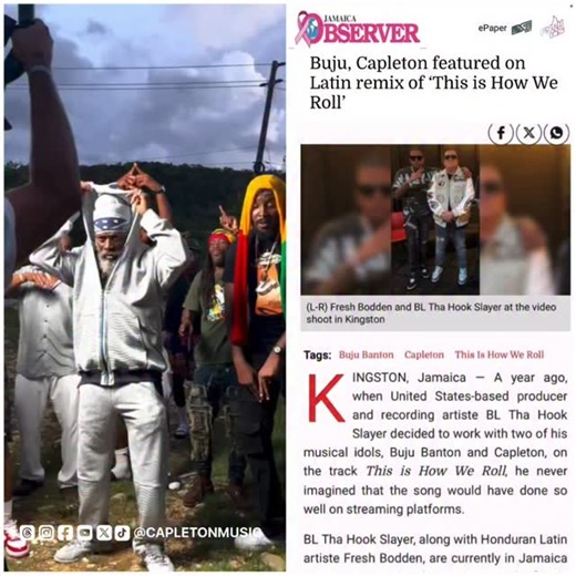 9.6K views · 642 reactions | Videoshoot for This is How We Roll (REMIX) by @capletonmusic  @bujubanton  @freshbodden  & #blthahookslaya #capleton #kingshango #music #rasta #roots #viral #reels #reelsinstagram #reelsvideo #trendingreels #buju #bujubanton #gargarmel #freshbodden #videoshoot #blthahookslaya #contractormusicmarketing | Capleton | Facebook