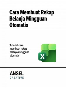 Cara Membuat Rekap Data Belanja Mingguan Otomatis di Microsoft Excel #Trik #Tips #Microsoft #Excel #TrikExcel #BelajarExcel #TutorialExcel #RumusExcel #ExelTips #ExcelFormulas #BerbagiItuIndah #BerbagiIlmu #education #digitalcreator | Herawanah Nanna