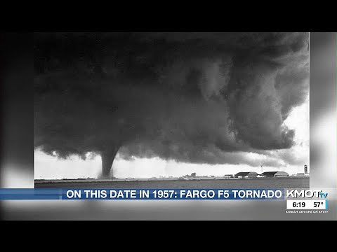 June 20, 1957: North Dakota’s deadliest and most recent F5 tornado strikes Fargo