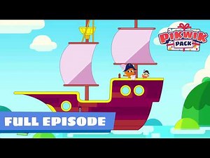 Pikwik Pack's Pirate Ship 🏴‍☠️ | Full Episodes | Pikwik Pack