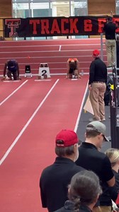 Bushland Falcon Alum and SPC Freshma Slade Perry doing work this morning in the 60m at the Stan Scott relays! 💪🏻 | Sideline Sports