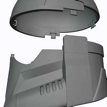 Custom Imperial Mando Helmet Assembly Process #starwars #cosplay