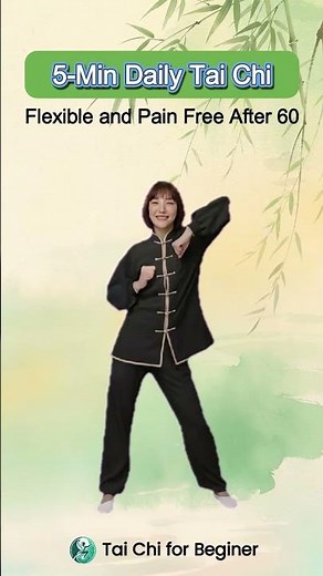 Wake Up Stiff? This 3 Minute Tai Chi Walking Fixes It #seniorhealth #morningroutine