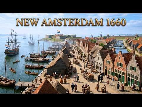NOVA AMSTERDAM 1660 (AI RECONSTRUCTION)