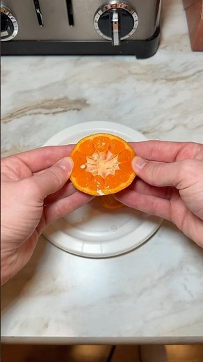Easiest Way to Eat an Orange!