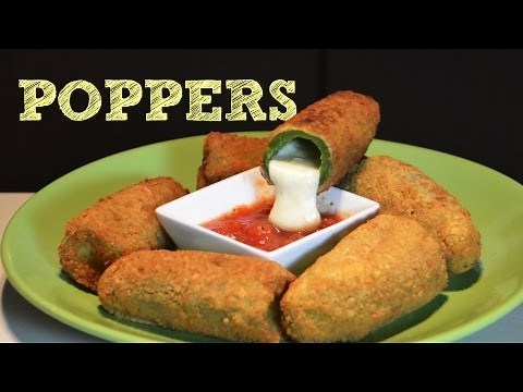 Jalapeño Poppers | Cheese-Stuffed Jalapeño Peppers | Easy No-Bake Recipes
