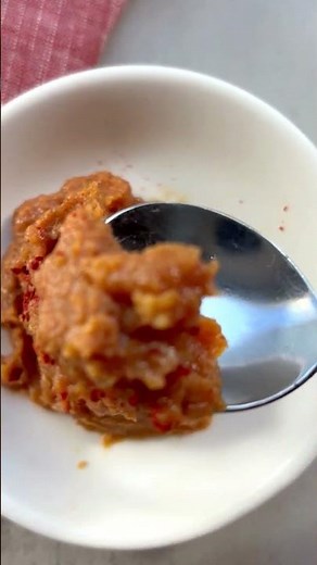 Spicy Miso Paste #shorts