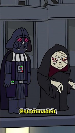 Darth Vader did an Oopsie #starwarsanimation #funnystarwars #starwars