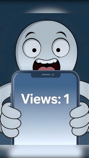 You check your views the next morning… 😭