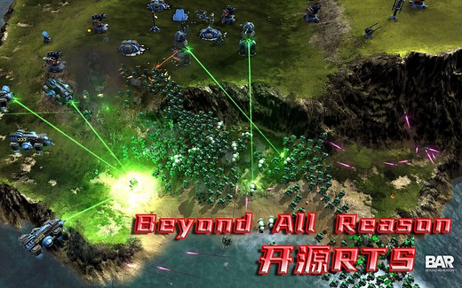 全新开源RTS游戏《Beyond All Reason》11月7日预告：突破性引擎改进将上线