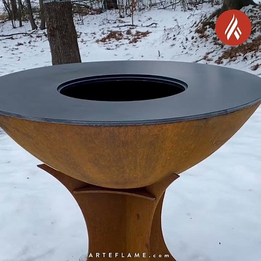 The Most Beautiful Portable Grill - New EURO 20" Arteflame Grill