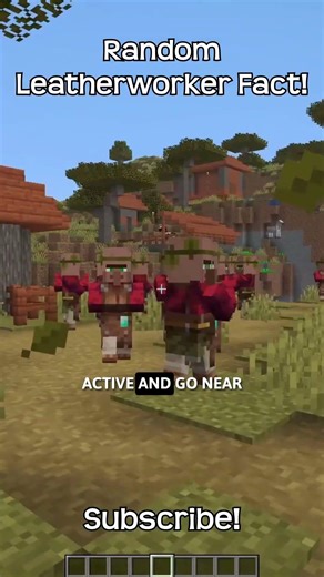 What Will A Leatherworker Throw At You? When You Have The Hero Of The Village Effect Active!