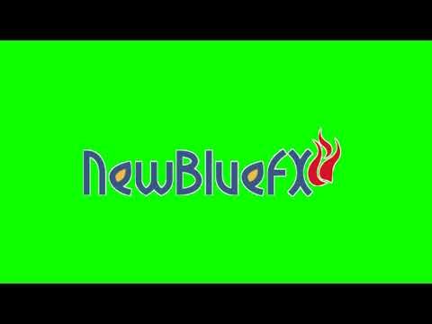 NewBlueFX (1.4 - 2.4) Watermark Green Screen