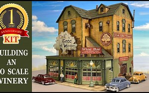 【场景模型——构建了“橡树酒厂”的一周年纪念套件！】【Jason Jensen Trains】