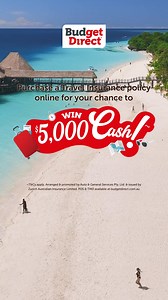 For a chance to make your travel dreams come true purchase a Budget Direct Travel Insurance policy and you could win $5,000 cash!~ | Budget Direct | Facebook