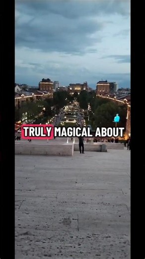 Armenia #travel Yerevan is pure magic at night 🇦🇲 #shorts