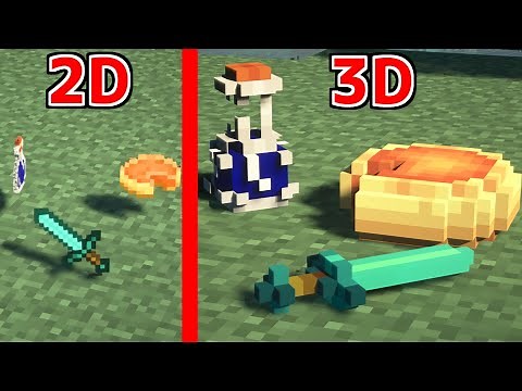 【マイクラ】【MOD紹介】アイテムが３Dに置ける時代がキター！【ゆっくり実況】