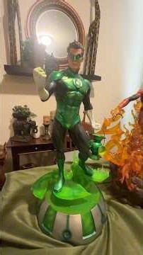 Green Lantern Statue #dc #dccomics #dcuniverse #greenlantern #haljordan #greenlanterns #dcu #dceu