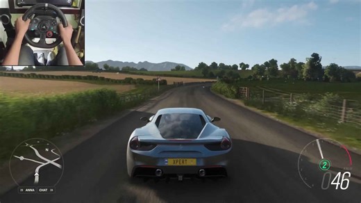 Ferrari 488 GTB Unleashed | Forza Horizon 4 Logitech G29 Gameplay