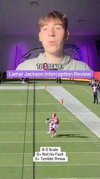 Lamar Jackson 2025 Interception Review #nfl #lamarjackson #quarterback #ravens