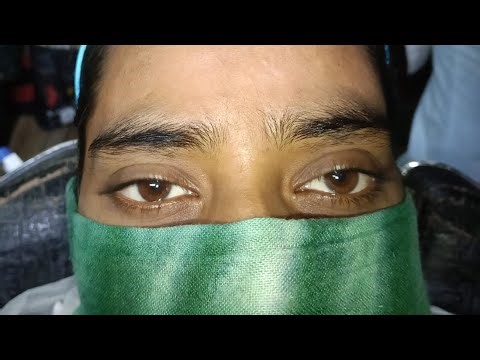 eyebrow threading tutorial