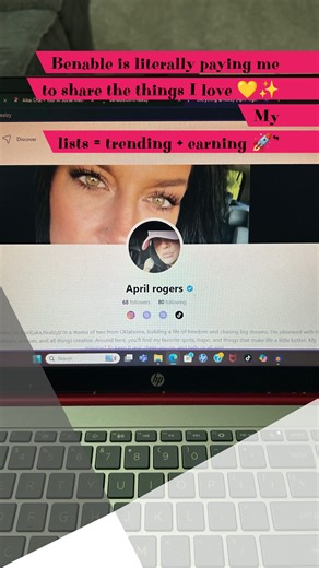 Building freedom one list at a time 💡📋 Benable lets me create shoppable lists of my favorite finds and earn cash when people click. Come grab ideas start your own list 👉 link in bio 💛 #Benable #SideHustleMom #PassiveIncome #RealzyDigital #StackYourWins