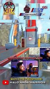 superninjajake2 Tries to End His Stage One Slump 👀 #haloinfinite #gaming #ninjawarrior