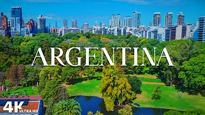 アルゼンチンを巡る空撮絶景映像 4K