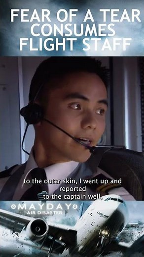Fear Of A Tear Consumes Flight Staff | PAL 434 | Mayday: Air Disaster | #Shorts