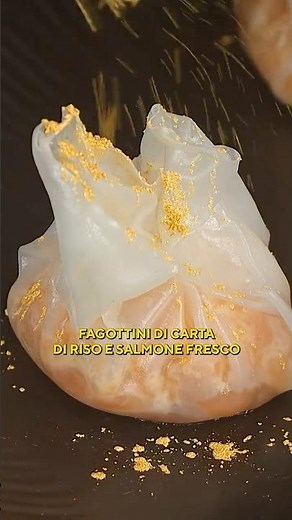 Rice Paper Ravioli with Salmon and... a Touch of Gold: An Easy and Refined Recipe
