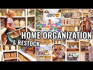 HOME ORGANIZATION IDEAS!!😍 CLEAN & ORGANIZE WITH ME | DECLUTTERING AND ORGANIZING MOTIVATION