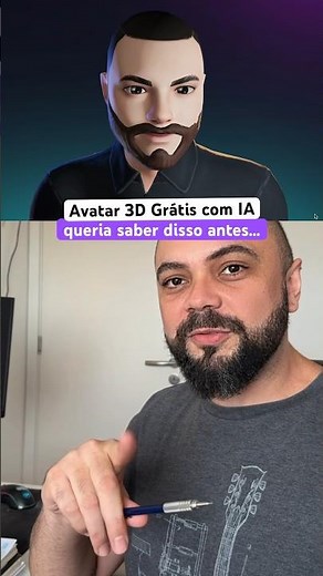 Como criar avatar 3D com sua foto grátis com Inteligência Artificial | Ready Player Me
