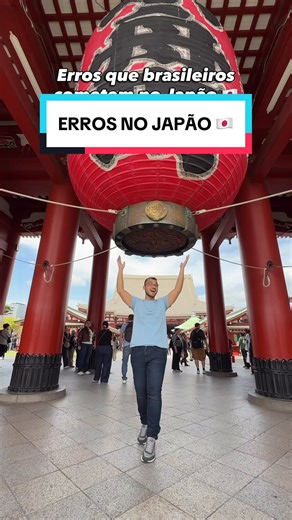 Erros que brasileiros cometem no Japão ❌🇯🇵 qual dessas coisas você iria fazer sem nem perceber? #japao #curiosidades #fyp