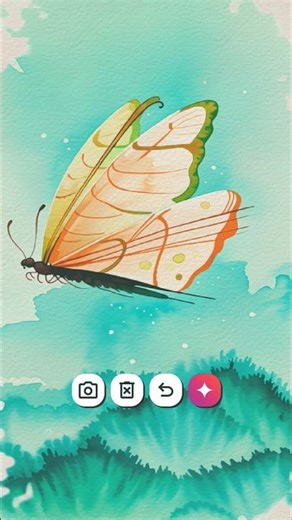 Ya short wala: “Jab AI banaye itna pyara cartoon 🦋💫” #viraul#art#shortvideo