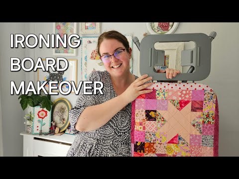 Ironing Board Makeover - Scrap buster