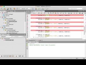 Programa 1 en Java: Comparación de dos números enteros