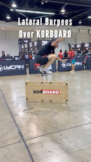 Lateral Burpees Over KORBOARD at DEKA Fit Anaheim 2026! 🔥 Explosive Cardio Crusher!