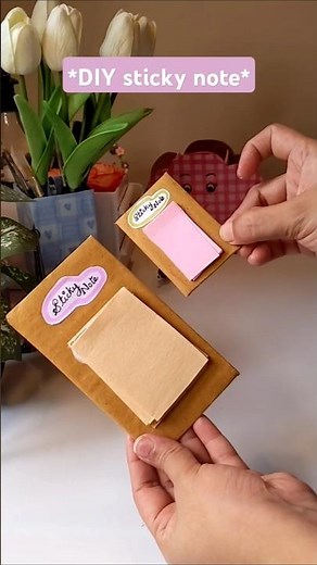 DIY sticky note| sticky note without double sided tape #shorts #diy #stickynotes #aesthetic #youtube