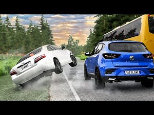 Realistic Rollover Crashes #03 | BeamNG.drive
