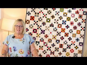 Nine Patch Scrap Quilt