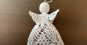 How To Crochet A Pretty Christmas Angel