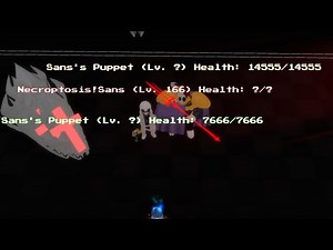 Necroptosis!Sans | Level ??? | Secret/Event Boss | Sans Multiverse: Reincarnated